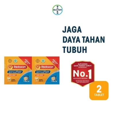 REDOXON Vitamin C, D &. Zinc Rasa Jeruk 2 Sachet