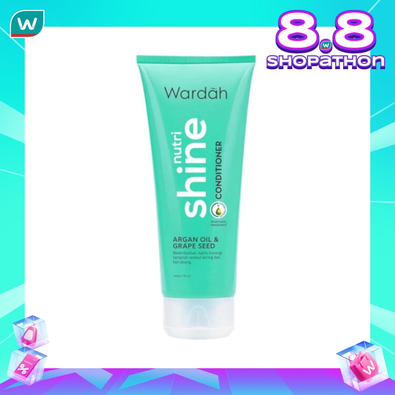 Promo Harga Wardah Conditioner Nutri Shine 170 ml - Watsons