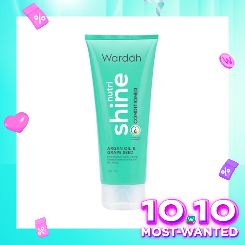 Promo Harga Wardah Conditioner Nutri Shine 170 ml - Watsons