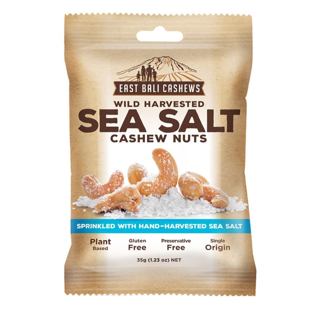Sea Salt Cashew Nuts 35gr image