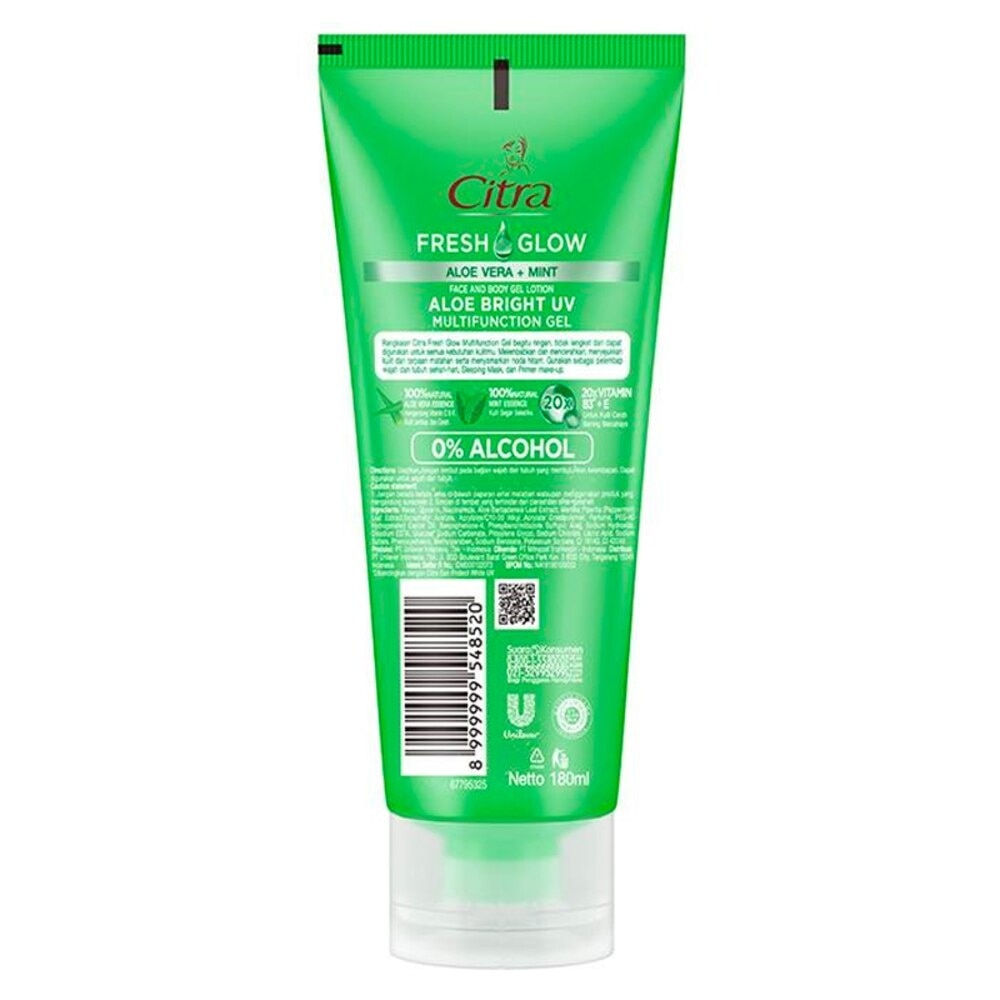 Fresh Glow Multifunction Gel Aloe Bright UV 180ml