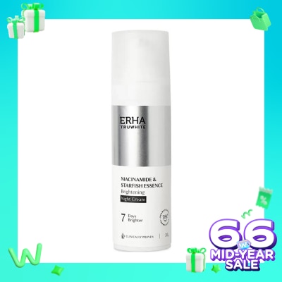 ERHA Dermatologist Formularies Triwhite Activator Night Cream 30g