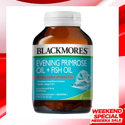 BLACKMORES Blackmores Evening Primrose Oil + Fish Oil 100'S