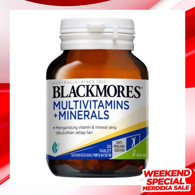BLACKMORES Blackmores Multivitamins + Minerals 30'S
