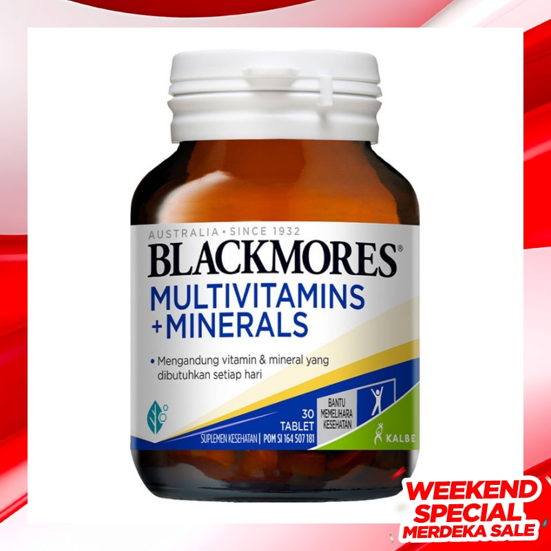 Blackmores Multivitamins + Minerals 30'S