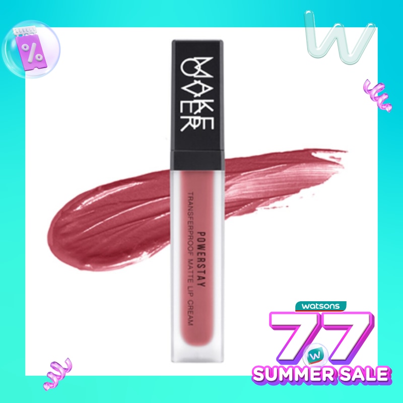 Make Over Powerstay Transferproof Matte Lip Cream B01 No.1 7g