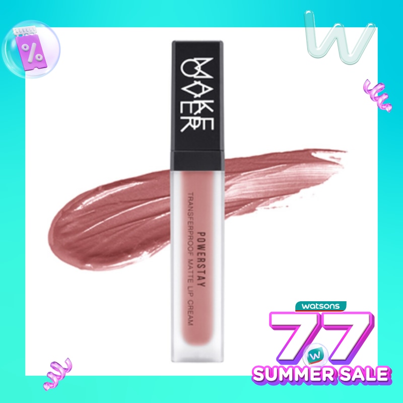 Make Over Powerstay Transferproof Matte Lip Cream B02 Lucky 7g