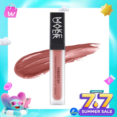 MAKE OVER Powerstay Transferproof Matte Lip Cream B03 Hype 7g