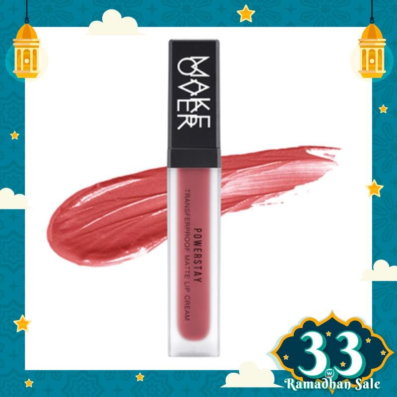 MAKE OVER Make Over Powerstay Transferproof Matte Lip Cream B04 Fearless 7g