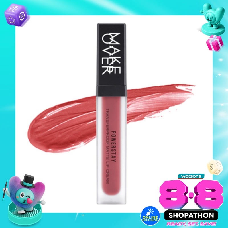 Powerstay Transferproof Matte Lip Cream B04 Fearless 7g image