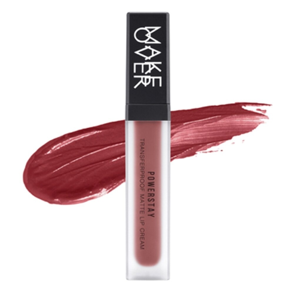 Make Over Powerstay Transferproof Matte Lip Cream B06 Powerfull 7g