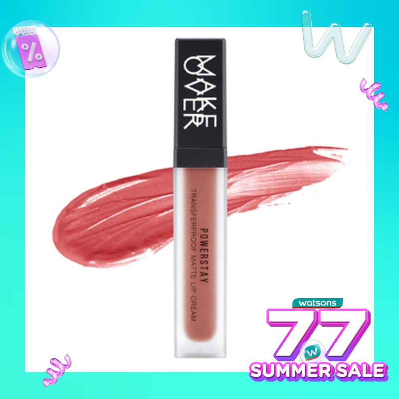 Make Over Powerstay Transferproof Matte Lip Cream B08 Curious 7g