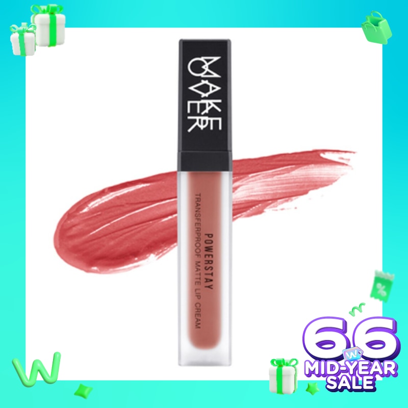 MAKE OVER Make Over Powerstay Transferproof Matte Lip Cream B08 Curious 7g