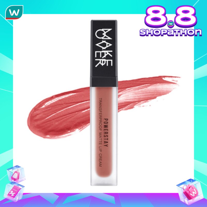MAKE OVER Make Over Powerstay Transferproof Matte Lip Cream B08 Curious 7g