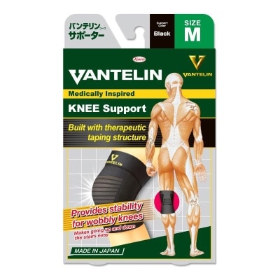 VANTELIN Knee Support Black M 1pc