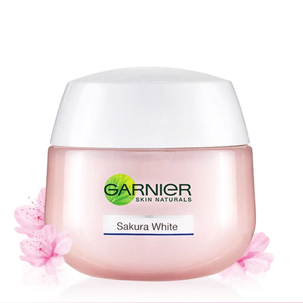 Garnier sakura white night cream discount