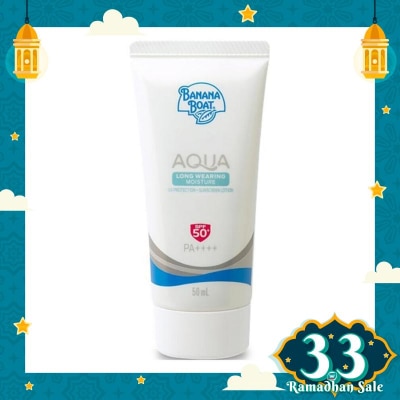 BANANA BOAT Banana Boat Simply Protect Aqua Long Wearing Moisture Suncreen Lotion SPF50+ 50ml