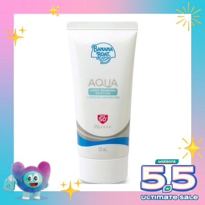 BANANA BOAT - Banana Boat Simply Protect Aqua Long Wearing Moisture Suncreen Lotion SPF50+ 50ml