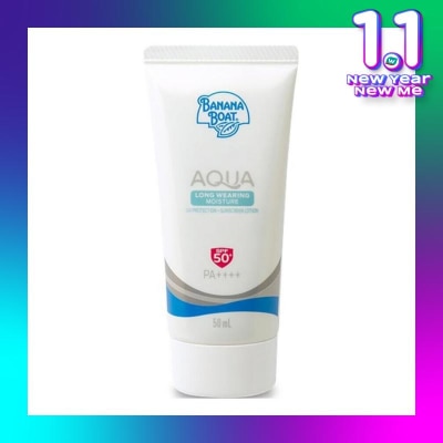 BANANA BOAT Banana Boat Simply Protect Aqua Long Wearing Moisture Suncreen Lotion SPF50+ 50ml