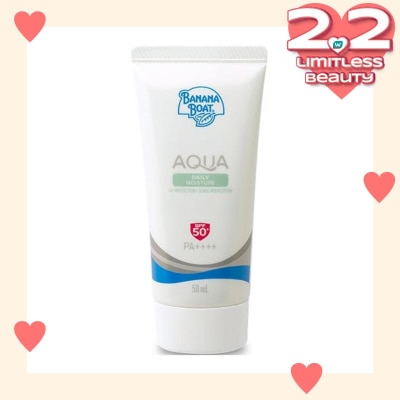 BANANA BOAT Banana Boat Simply Protect Aqua Daily Moisture Suncreen Lotion SPF50+ 50ml