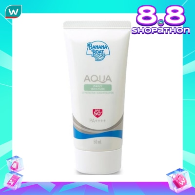 BANANA BOAT Banana Boat Simply Protect Aqua Daily Moisture Suncreen Lotion SPF50+ 50ml