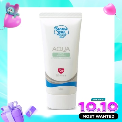 BANANA BOAT Banana Boat Simply Protect Aqua Daily Moisture Suncreen Lotion SPF50+ 50ml image