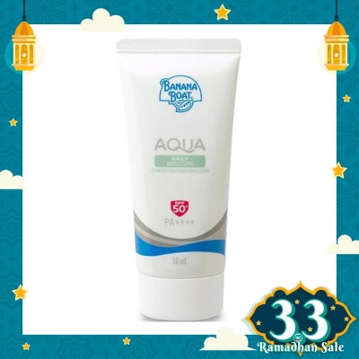 BANANA BOAT Banana Boat Simply Protect Aqua Daily Moisture Suncreen Lotion SPF50+ 50ml