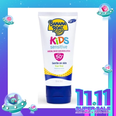 BANANA BOAT Banana Boat Kids Sensitive Suncreen Lotion SPF50+ 90ml