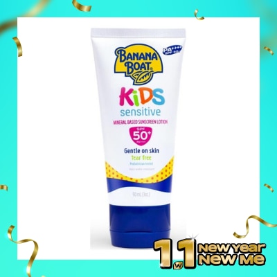 BANANA BOAT Banana Boat Kids Sensitive Suncreen Lotion SPF50+ 90ml
