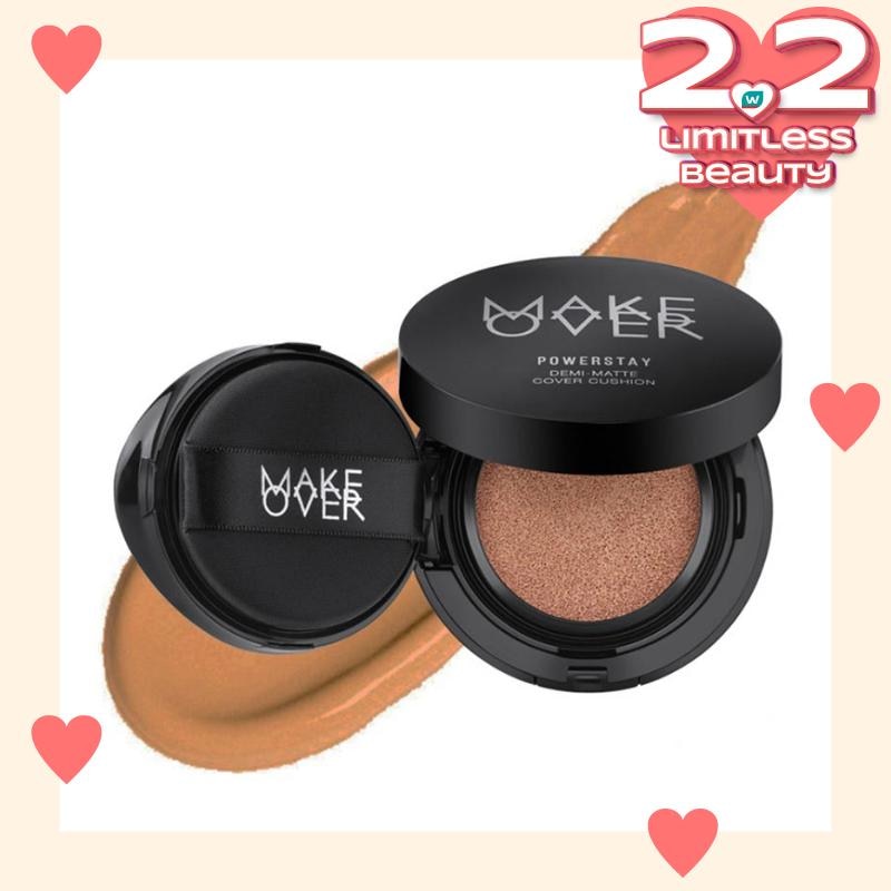 Make Over Powerstay Demi-Matte Cover Cushion W41 Coral Sand 15g