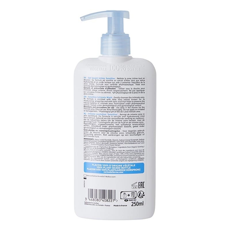 Bio Organik Intimate Gel Sensitive 250ml