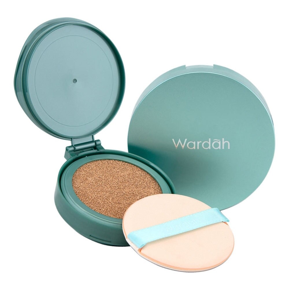 Promo Harga Wardah Exclusive Flawless Cover Cushion 01 Light Beige  - Watsons