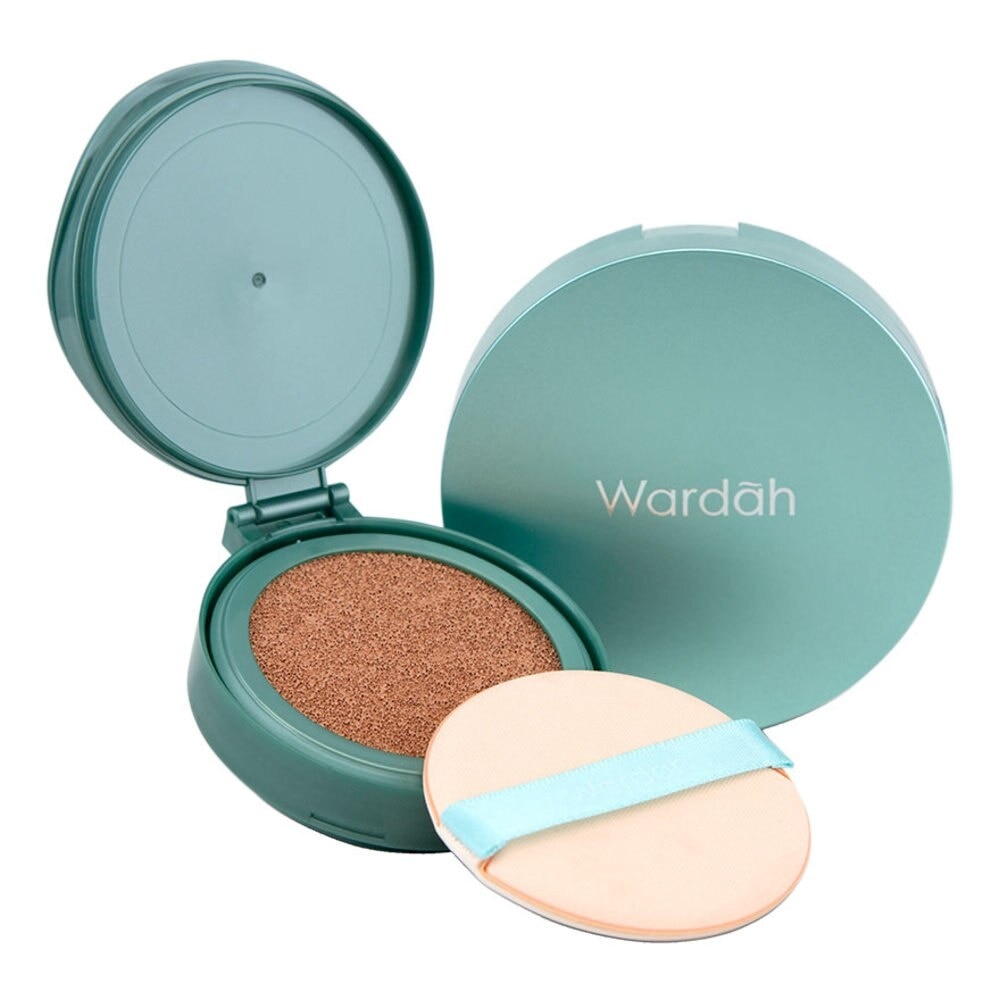 Promo Harga Wardah Exclusive Flawless Cover Cushion 02 Honey Beige  - Watsons