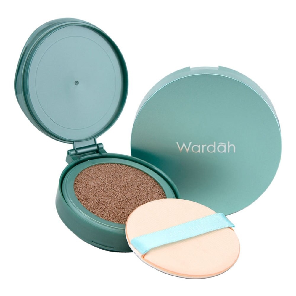 Promo Harga Wardah Exclusive Flawless Cover Cushion 03 Sandy Beige  - Watsons