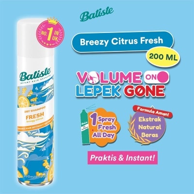 BATISTE Dry Shampoo Fresh 200ml image