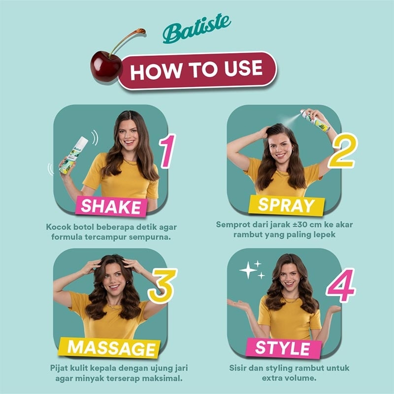 Dry Shampoo Fruity & Cheeky Cherry 200ml image