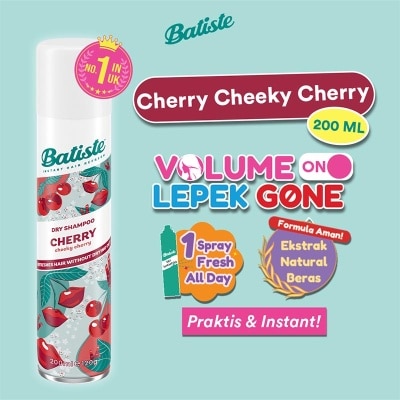BATISTE Dry Shampoo Fruity & Cheeky Cherry 200ml image