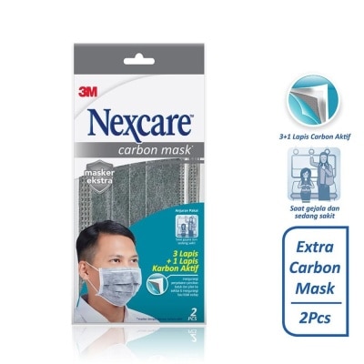 NEXCARE Extra Carbon Mask 1s