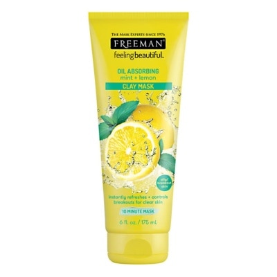 FREEMAN Freeman Feeling Beautiful Oil Absorbing Mint & Lemon Clay Mask 175ml