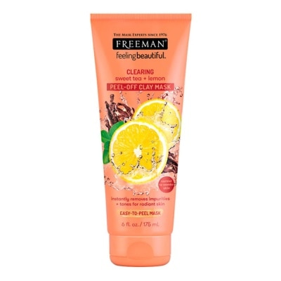 FREEMAN Freeman Feeling Beautiful Clearing Sweet Tea & Lemon Peel-Off Clay Mask 175ml