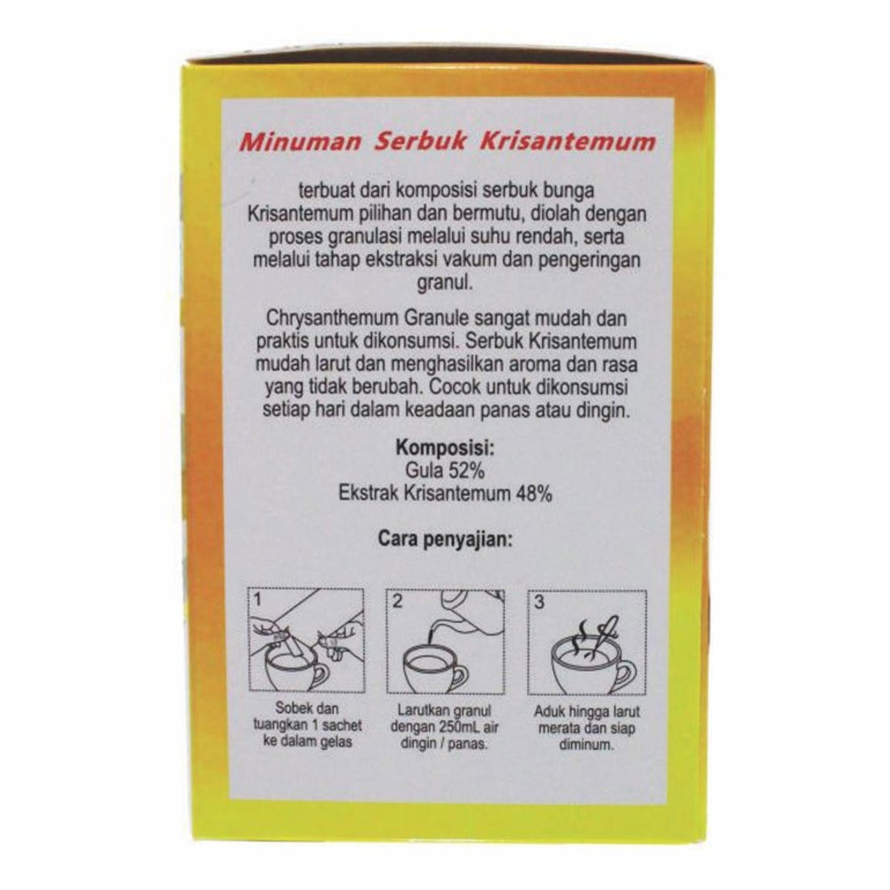 Chrysanthemum Granule 10 sachet @ 20gr