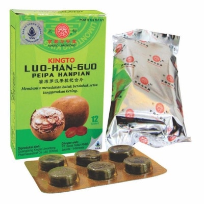 CHINESE MEDICIN Kingto Luohanguo Peipa 12 tablet