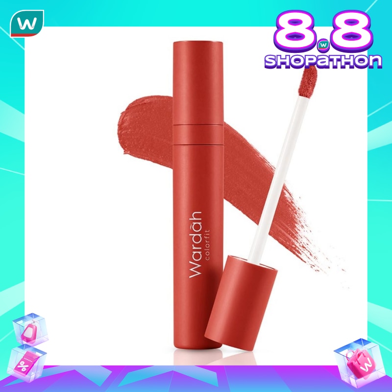 Promo Harga Wardah Colorfit Velvet Matte Lip Mousse 12 4 gr - Watsons