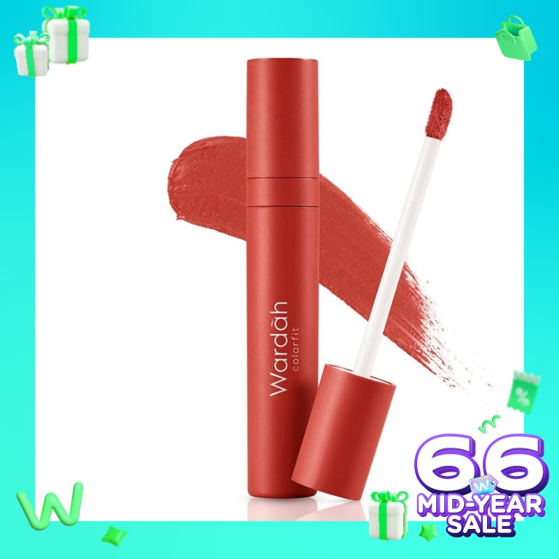 Promo Harga Wardah Colorfit Velvet Matte Lip Mousse 12 4 gr - Watsons