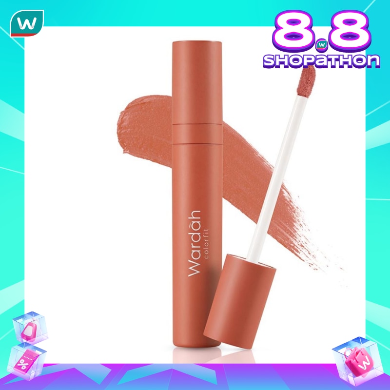 Promo Harga Wardah Colorfit Velvet Matte Lip Mousse 13 4 gr - Watsons