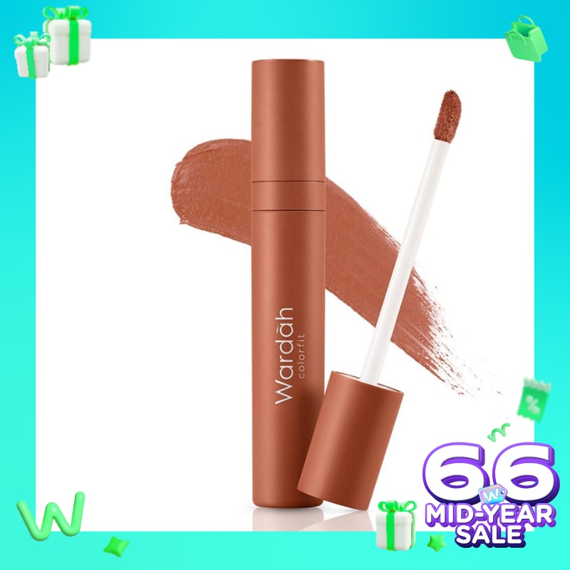 Promo Harga Wardah Colorfit Velvet Matte Lip Mousse 14 4 gr - Watsons