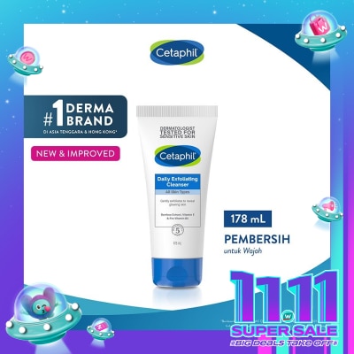 CETAPHIL Daily Exfoliating Cleanser 178ml