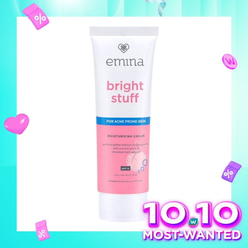 Emina Bright Stuff for Acne Prone Skin Moisturizing Cream 20ml