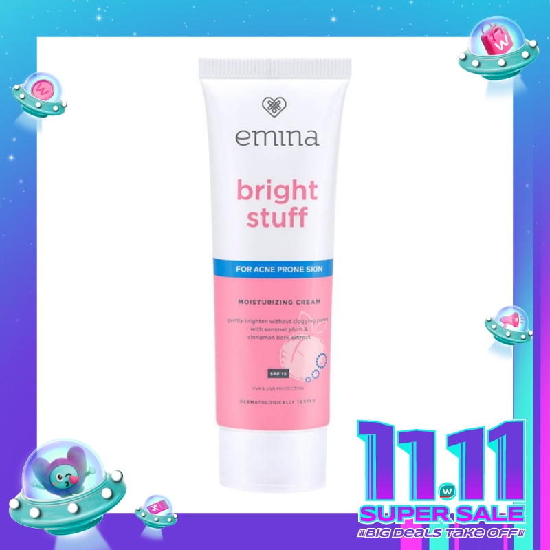 Emina Bright Stuff for Acne Prone Skin Moisturizing Cream 20ml