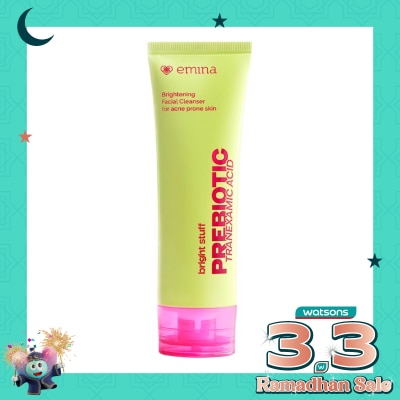 EMINA Emina Bright Stuff Prebiotic Tranexamic Acid Brightening Facial Cleanser 100ml